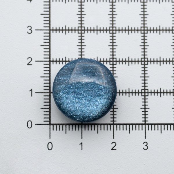 Пуговицы на ножке 32L (20мм), пластик (col.19 синий), 72 шт, CR P-45