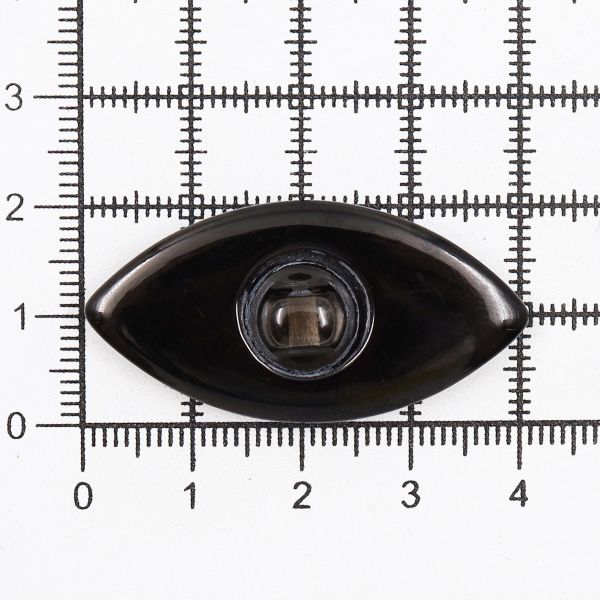 Пуговицы на ножке 3.01-1370-40, черный, 20 шт