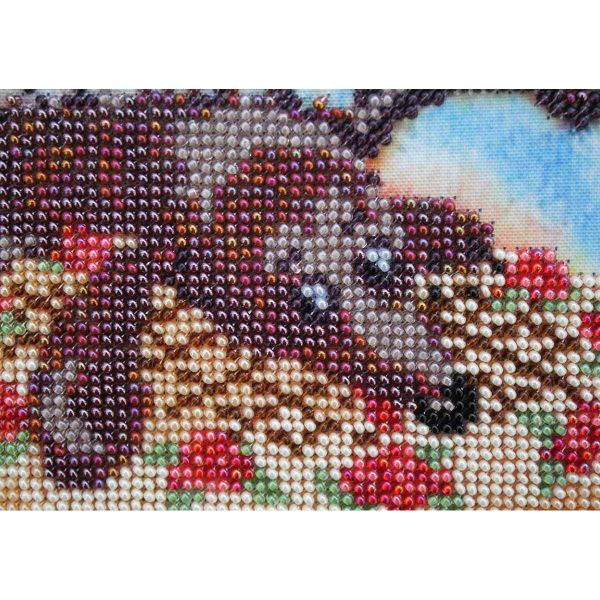 Набор для вышивания бисером Hobby&Pro, Сладкоежка, 30х22 см