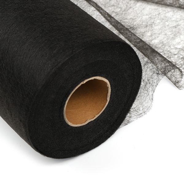 Паутинка клеевая 900 мм / 100 метров, 23 г/м², черный