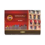 Пастель художественная мягкая 36 цв, KOH-I-NOOR Toisodor, круглая в картонной коробке 8515036005KS