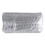 Тесьма 25 мм / 16 метров, серебро, 10171