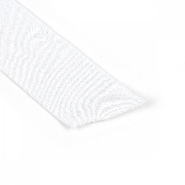 Резинка тканая 45.0 мм / 40 метров, 28.62 г, белый