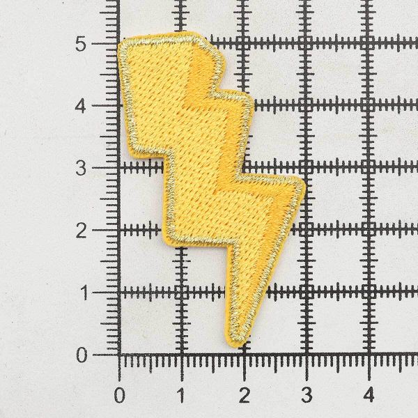 Термоаппликация Молния, 5.2х2.4cm, Hobby&Pro