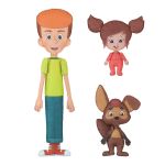 Набор для шитья "Miadolla" CMF-TF-0446 Дядя Федор, Вера Павловна и Тама-Тама, Miadolla, CMF-TF-0446