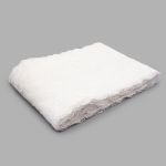 Кружево бельевое эластичное 165 мм / 10 м, цвет белый