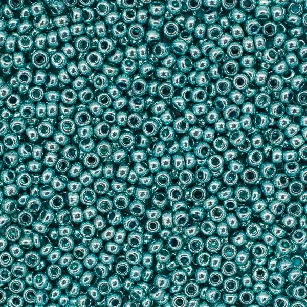 Бисер Preciosa Solgel metallic 10/0 (2.3 мм), 100 г (5х20 г), цв. 18134