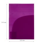 Папка-уголок (2 кармана) A4 180 мкм волокно, 20 шт, пурпурный EC210030222, Expert Complete