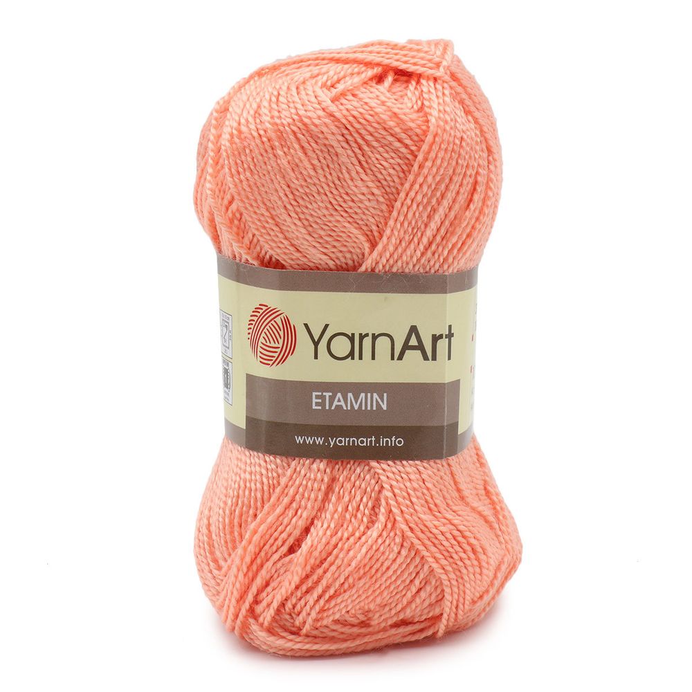 Пряжа YarnArt (ЯрнАрт) Etamin / уп.10 мот. по 30 г, 180м, 456 персиковый /TOS/