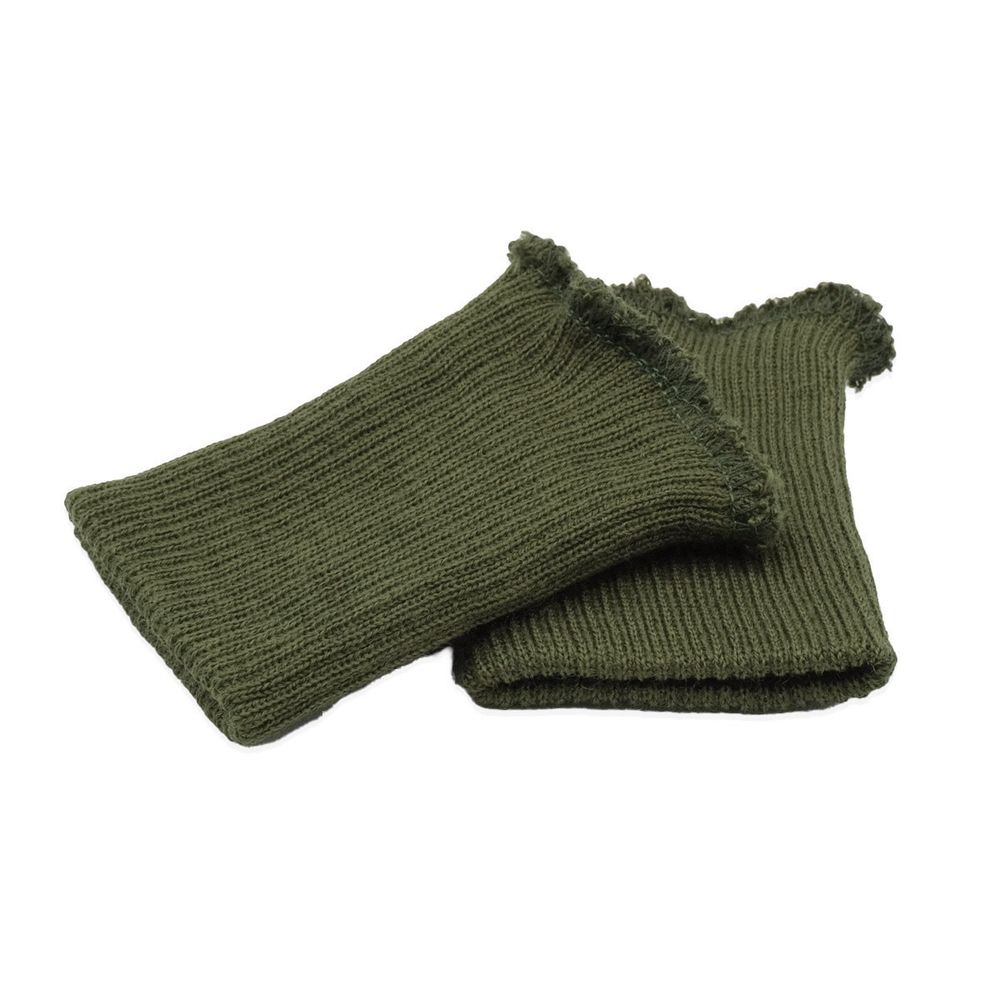 Манжеты трикотажные 6.5х9.5 см, 1 пара, тонкие, 840 полынь