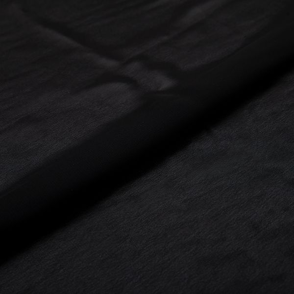 Ткань блузочная Poly Chiffon 84 г/м², 150х147 см, _ черный, Gamma PC-02