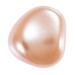 Бусины стекло под жемчуг 11х9.5 мм, фигурная, 10 шт, персиковый (peach), Preciosa 131-50-021