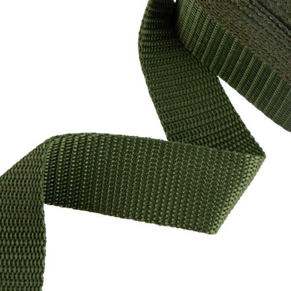 Стропа (ременная лента) 30 мм / 5 шт по 2.5 метра, оливковый/olive, Gamma 3713 (3075_3590)