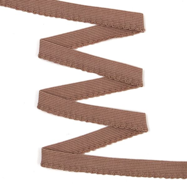 Резинка бельевая (ажурная) 15.0 мм / 50 метров, шиншилла, 0315/59