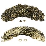 Люверсы металл ⌀_9.2 мм (внутр.), h6.32 мм (внутр.), №24, сталь, New Star, антик, уп≈1000 шт