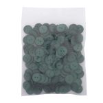 Пуговицы на 2 прокола 22L (14мм), пластик (col.47 хаки), CR-K18M, 144 шт