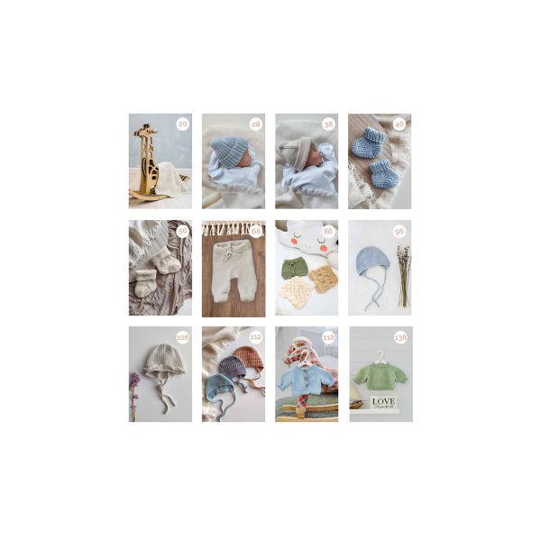 Книга. Вяжем спицами для новорожденных. 13 миниатюрных моделей, 978-5-00116-826-3 К31138, Гамма