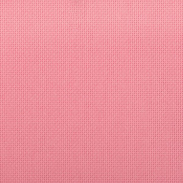 Канва Aida 14 ct, 150х100 см, 100% хлопок, розовый, Gamma K04