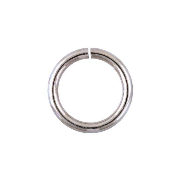 Кольцо соединительное 6 мм, 250 шт (5х50 шт), №03 под античное серебро, Zlatka FMK-R03