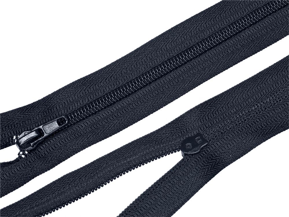 Молния спираль (витая) (цв.SBS) брючная Т3 (3 мм) 1 зам., н/раз., 16 см, автомат, S-233 т.синий, 5000 шт