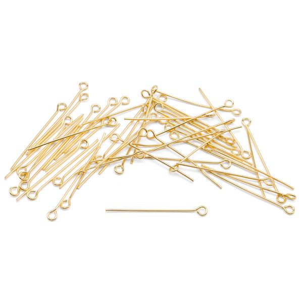 Штифт с петлей, 0,7х30мм, 50 шт/уп OTH1518 Astra&Craft (золото)