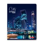 Тетрадь ученическая общая, A5+ 60 л. на скобе 65 г/м², белизна 100%, 10 шт, клетка в термоусадочной пленке, 000482 Мегаполис, Светоч 60ТСК5_0_2_1