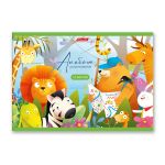 Альбом для рисования 100 г/м², A4 29х20.5 см, 12 л. на скобе, 10 шт, 000691 Дружные ребята, Светоч 12АЛСК4_1_3_9