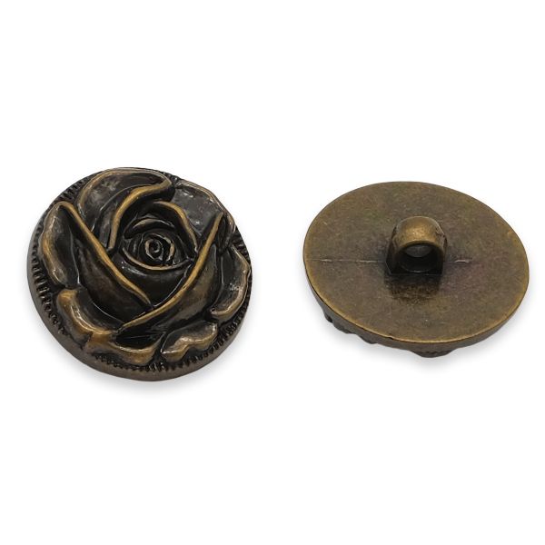 Пуговицы на ножке 25 мм (AB), 24 шт, 7712103-1