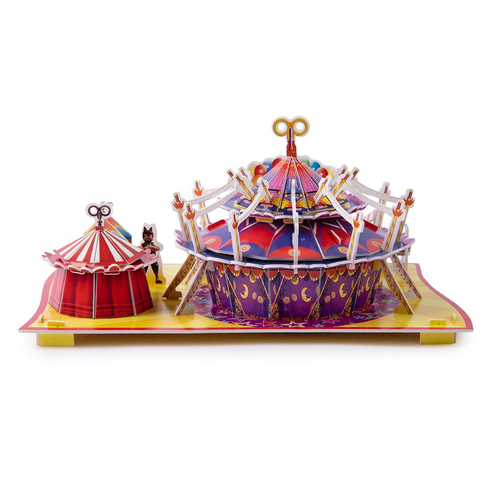 Пазл 3D 49 элемент, Волшебный цирк, Rezark REZ-04