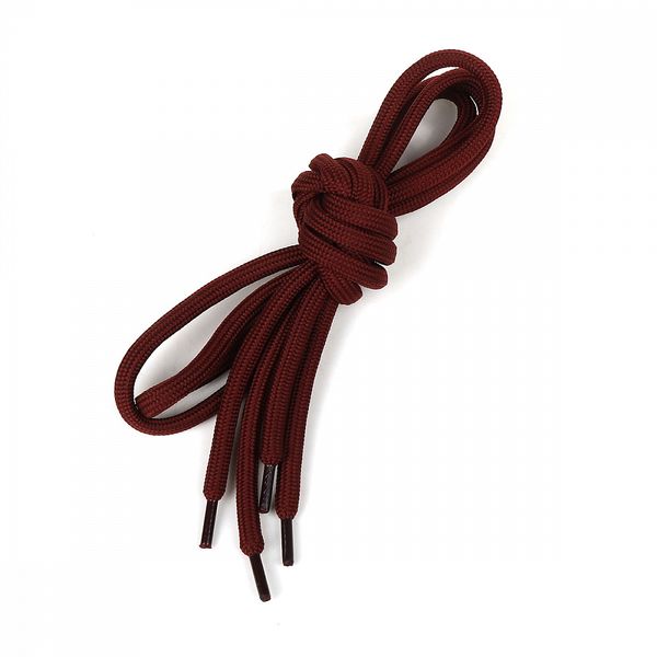Шнурки круглые полиэфир 07 мм 130см арт.321/7 цв.бордо 8023 уп.50 шт