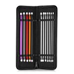 Набор вязальных принадлежностей со спицами прямыми, 24 шт, Pony