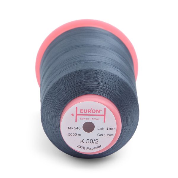 Нитки швейные Euron K 50/2 №240 5000м (2266)