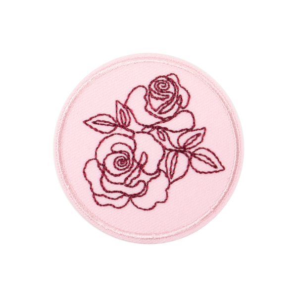 Аппликация (патч) самоклеящаяся № 04, 1 шт, 02-408 Розочки 5.5 х 5.5 см, Gamma, ETR