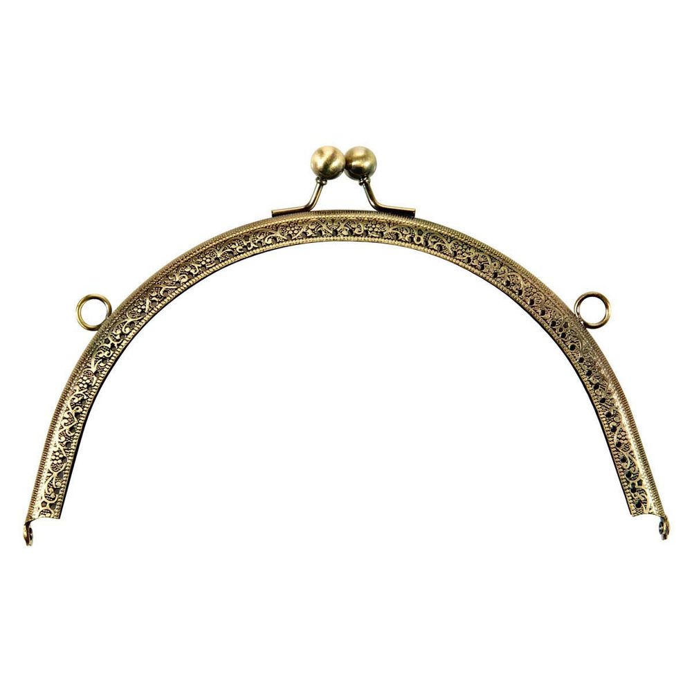 Замок для сумки "Rebecca" 20х10,5, цв. Состаренной латуни, Prym