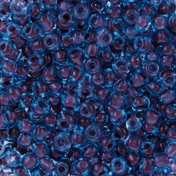 Бисер Zlatka 11/0 (2.1 мм), 100 г (10х10 г), №0314 т.сиреневый, GR