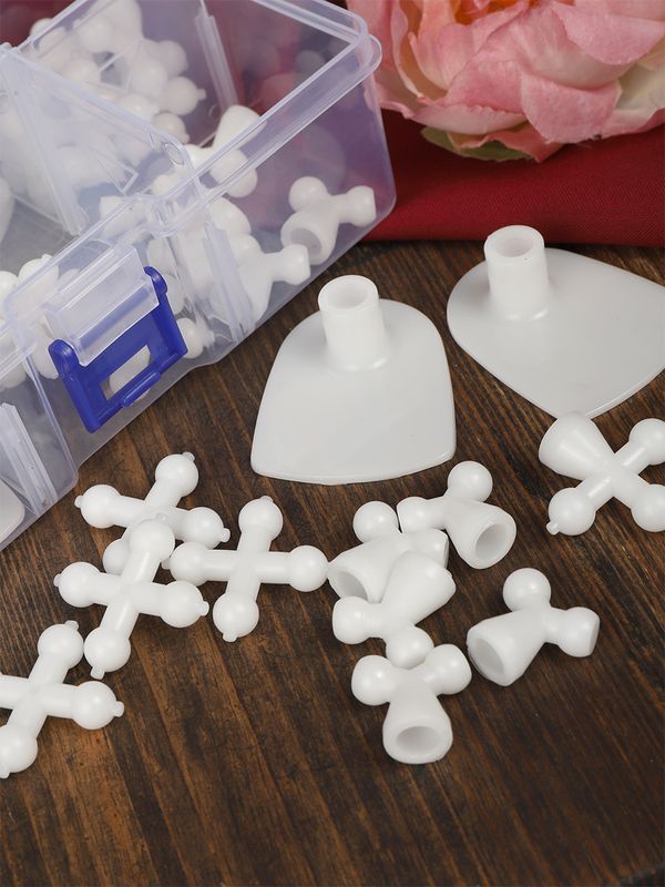 Набор элементов для создания скелета 10 шт X (тип А), 10 шт Y, 10 шт X (тип Б), 20 шт ступней