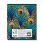 Тетрадь ученическая общая, софт-тач ламинация + выборочный лак, цветной запечатанный форзац, A5+ 48 л. на скобе 65 г/м², белизна 100 %, 10 шт, клетка, 00994 Изумрудные мысли, Светоч 48Т14