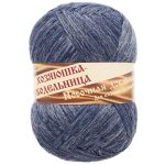 Пряжа Носочная добавка / уп.10 мот. по 50 г, 200±20 м, синий