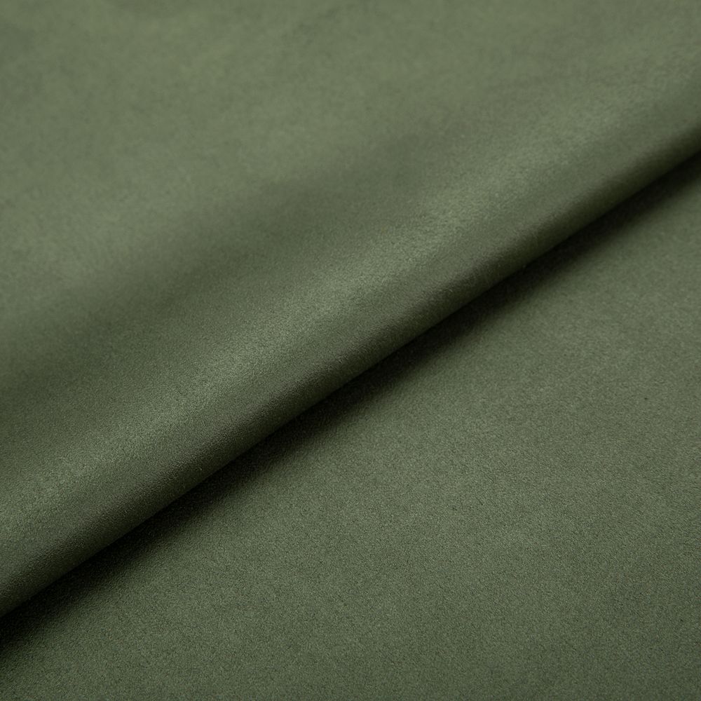 Замша искусственная Woven Suede 175 г/м², 147±2 см / 5 метров, 18-0322 cactus (зеленый), Peppy Woven Suede