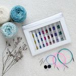 Набор съемных спиц Knit Pro SmartStix Deluxe Set Normal IC (3,5 мм / 4 мм / 4,5 мм / 5 мм / 5,5 мм / 6 мм / 7 мм / 8мм), 8 видов спиц, 42140