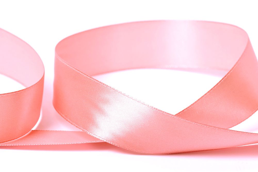 Лента атласная 1-сторонняя 25.0 мм / 33±2 метра, 041 розовый, Gamma