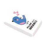 Ластики 21х6.5х1.5 см, набор, 6 шт, 9202, Milan BMM9202