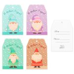 Набор бирок для подарков 6.5х9.5 см, 20 шт, 06, Stilerra GPST-04