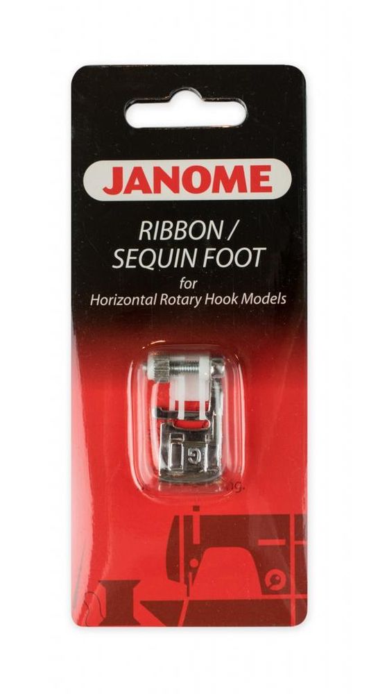 Лапка для швейной машины (в блистере) для пришивания тесьмы Janome, 200332000, Janome, 1 шт