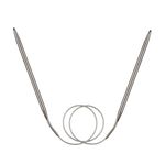 Спицы круговые металл ⌀6,0 мм, 60 см, с металлической леской, Gamma MKF