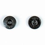 Часть кнопки Альфа (S-образная) ⌀13.5 мм (B-часть), чернен. пруж, 100 шт, BIG