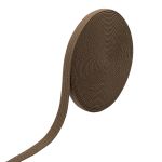 Стропа (ременная лента) 34 мм / 22.86 метра, [49.32 г/пог.м], плетеная эластичная, 09 т.бежевый, 3Al296