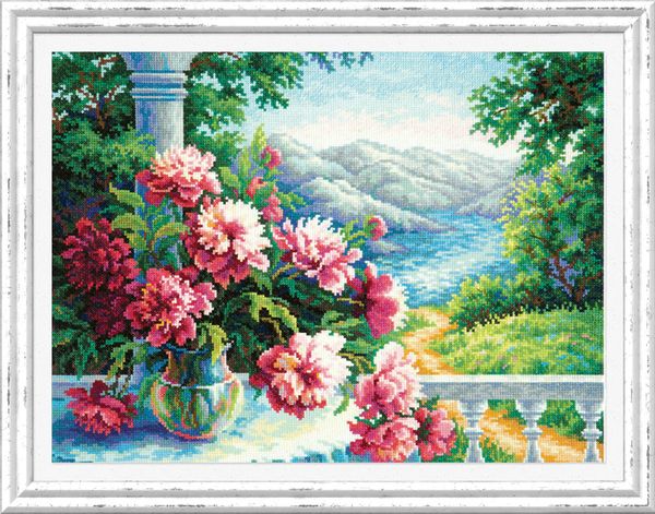 Набор для вышивания нитками Чудесная игла, Пьянящий аромат 40х30 см