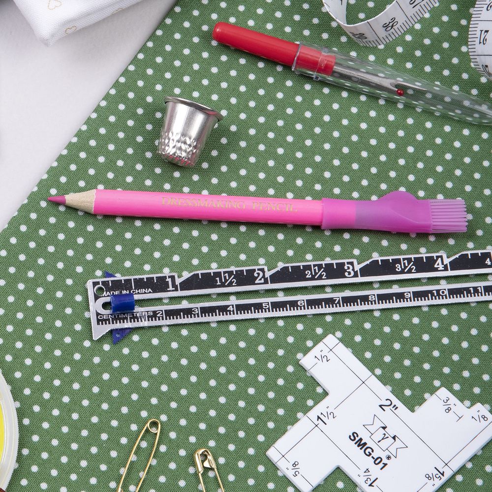 Линейка швейная 15 см, Gamma SS-015