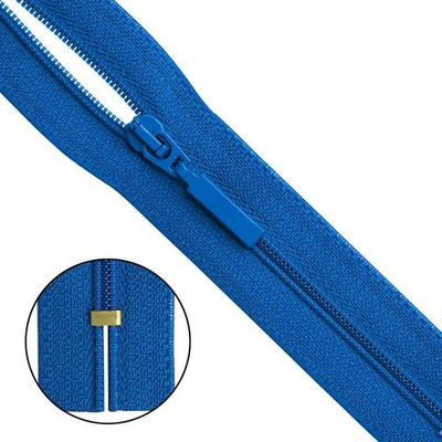 Молния спираль (витая) Arta Т5 (5 мм) 1 зам., н/раз., 18 см, цв. 115 синий, уп.10 шт